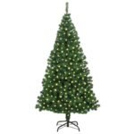 Artificial Christmas Tree Green 180 cm PVC, Steel and Plastic