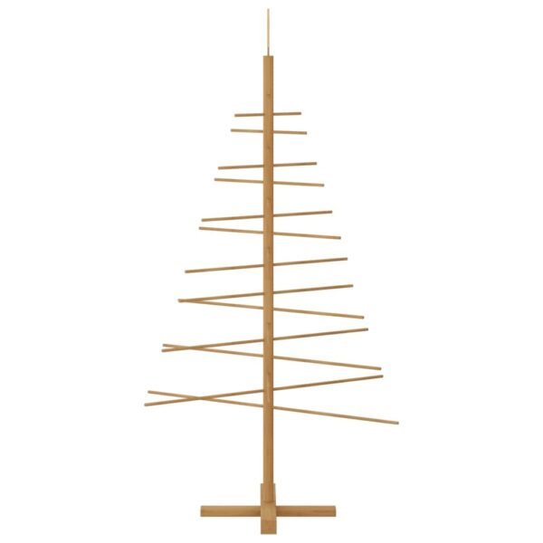 Wooden Christmas Tree with Stand Brown 150 cm Bamboo