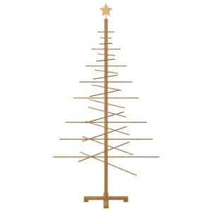 Wooden Christmas Tree with Stand Brown 180 cm Bamboo