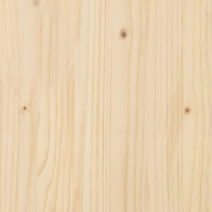 Wooden Christmas Tree with Stand Natural 150 cm Solid pine wood