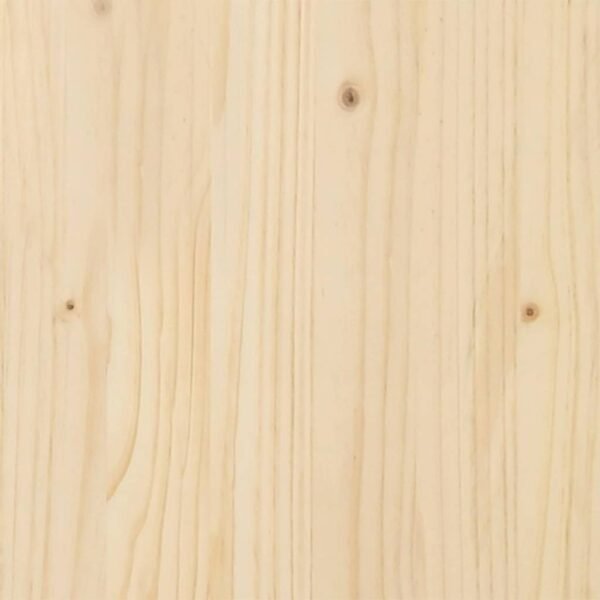 Wooden Christmas Tree with Stand Natural 150 cm Solid pine wood