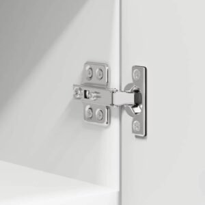 Hanging Cabinet with Door White 30 x 31 x 40 cm Engineered Wood