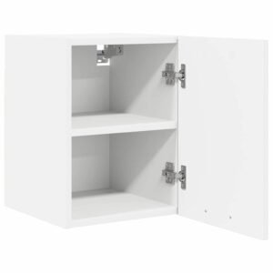 Hanging Cabinet with Door White 30 x 31 x 40 cm Engineered Wood