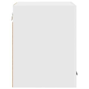 Hanging Cabinet with Door White 30 x 31 x 40 cm Engineered Wood