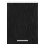 Hanging Cabinet 2 pcs Black Oak and White 30 x 31 x 40 cm