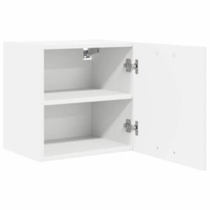 Hanging Cabinet with Door White 40 x 31 x 40 cm Engineered Wood