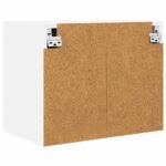 Hanging Cabinet 2 pcs White 50 x 31 x 40 cm Engineered Wood