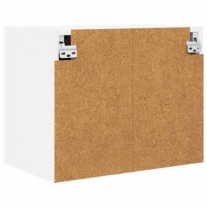 Hanging Cabinet 2 pcs White 50 x 31 x 40 cm Engineered Wood