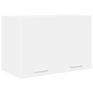 Hanging Cabinet with Door White 60 x 31 x 40 cm Engineered Wood