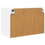 Hanging Cabinet with Door White 60 x 31 x 40 cm Engineered Wood