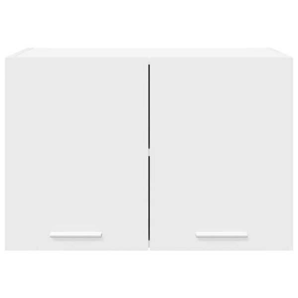 Hanging Cabinet with Door White 60 x 31 x 40 cm Engineered Wood