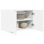 Hanging Cabinet with Door White 60 x 31 x 40 cm Engineered Wood