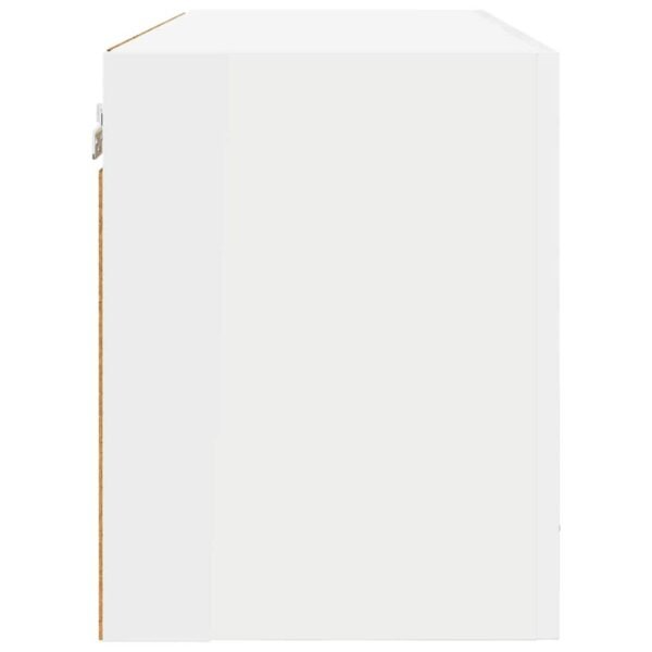 Hanging Cabinet with Door White 80 x 31 x 40 cm Engineered Wood