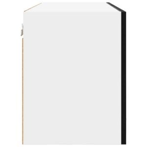 Hanging Cabinet Black Oak 80 x 31 x 40 cm Engineered Wood