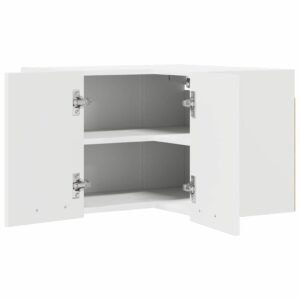 Hanging Cabinet White 57 x 57 x 40 cm Engineered Wood
