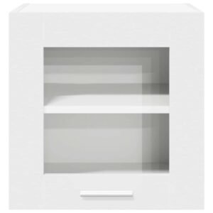 Hanging Cabinet with Door White 40 x 31 x 40 cm Engineered Wood