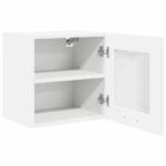 Hanging Cabinet 2 pcs White 40 x 31 x 40 cm Engineered Wood