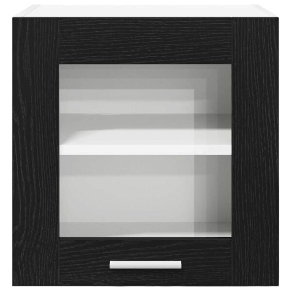 Hanging Cabinet Black Oak 40 x 31 x 40 cm Engineered Wood