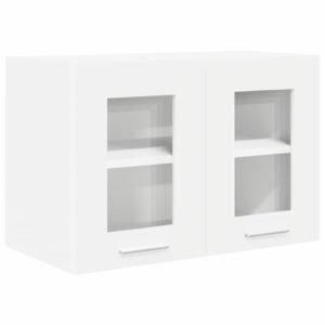 Hanging Cabinet 2 pcs White 60 x 31 x 40 cm Engineered Wood