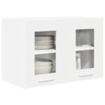 Hanging Cabinet 2 pcs White 60 x 31 x 40 cm Engineered Wood