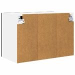 Hanging Cabinet 2 pcs Black Oak 60 x 31 x 40 cm Engineered Wood