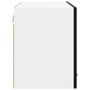 Hanging Cabinet 2 pcs Black Oak 60 x 31 x 40 cm Engineered Wood