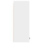 Hanging Cabinet with Door White 30 x 31 x 80 cm Engineered Wood