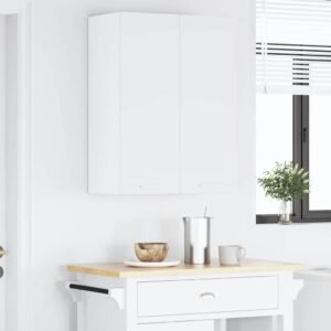 Hanging Cabinet 2 pcs White 30 x 31 x 80 cm Engineered Wood