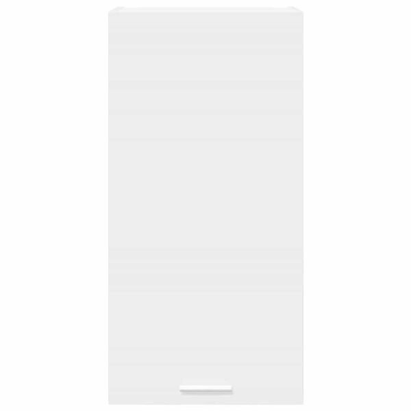 Hanging Cabinet with Door White 40 x 31 x 80 cm Engineered Wood