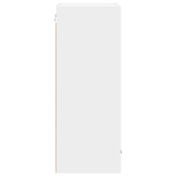 Hanging Cabinet with Door White 50 x 31 x 80 cm Engineered Wood