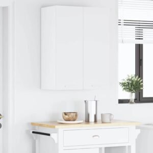 Hanging Cabinet with Door White 60 x 31 x 80 cm Engineered Wood
