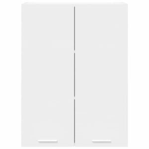 Hanging Cabinet with Door White 60 x 31 x 80 cm Engineered Wood