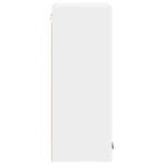 Hanging Cabinet with Door White 60 x 31 x 80 cm Engineered Wood