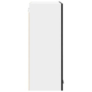 Hanging Cabinet Black Oak 60 x 31 x 80 cm Engineered Wood