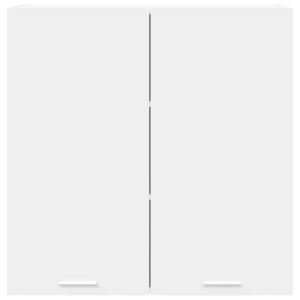Hanging Cabinet with Door White 80 x 31 x 80 cm Engineered Wood
