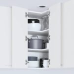 Hanging Cabinet White 57 x 57 x 80 cm Engineered Wood