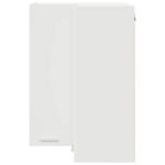 Hanging Cabinet White 57 x 57 x 80 cm Engineered Wood