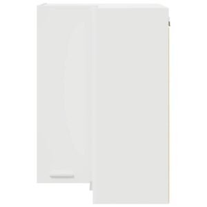 Hanging Cabinet White 57 x 57 x 80 cm Engineered Wood