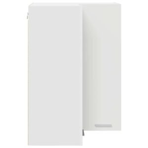 Hanging Cabinet White 57 x 57 x 80 cm Engineered Wood
