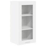 Hanging Cabinet 2 pcs White 40 x 31 x 80 cm Engineered Wood