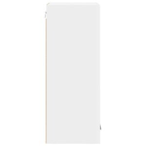 Hanging Cabinet 2 pcs White 40 x 31 x 80 cm Engineered Wood