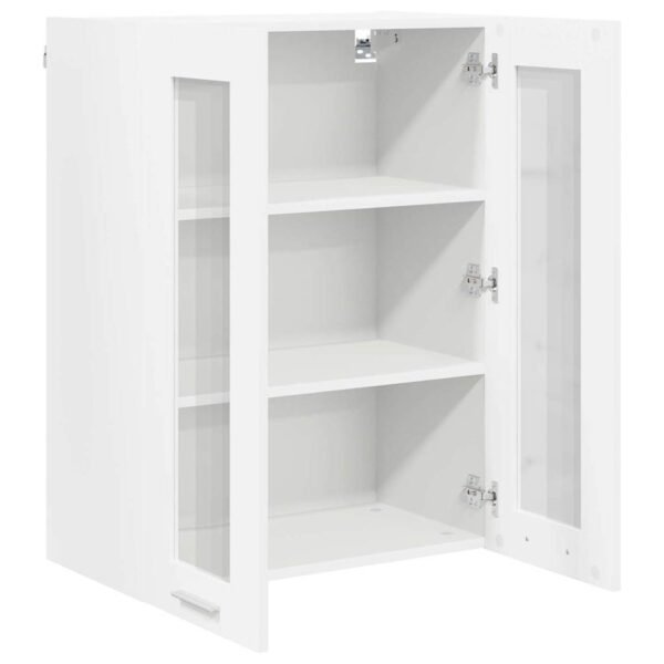 Hanging Cabinet with Door White 60 x 31 x 80 cm Engineered Wood
