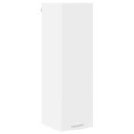 Hanging Cabinet White 30 x 31 x 100 cm Engineered Wood