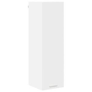 Hanging Cabinet White 30 x 31 x 100 cm Engineered Wood