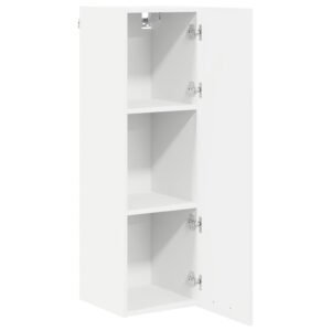 Hanging Cabinet White 30 x 31 x 100 cm Engineered Wood