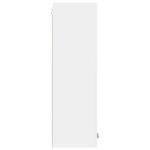 Hanging Cabinet White 30 x 31 x 100 cm Engineered Wood