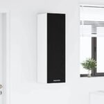 Hanging Cabinet Black Oak 30 x 31 x 100 cm Engineered Wood