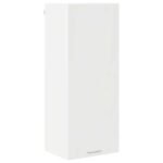 Hanging Cabinet White 40 x 31 x 100 cm Engineered Wood