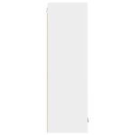 Hanging Cabinet White 40 x 31 x 100 cm Engineered Wood