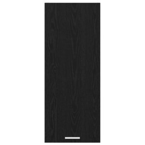 Hanging Cabinet Black Oak 40 x 31 x 100 cm Engineered Wood